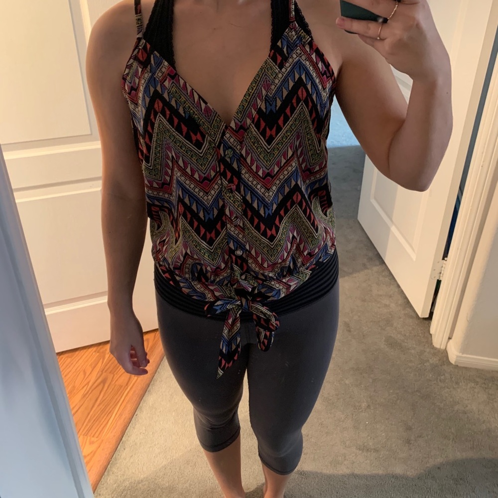 Boho pattern tank top